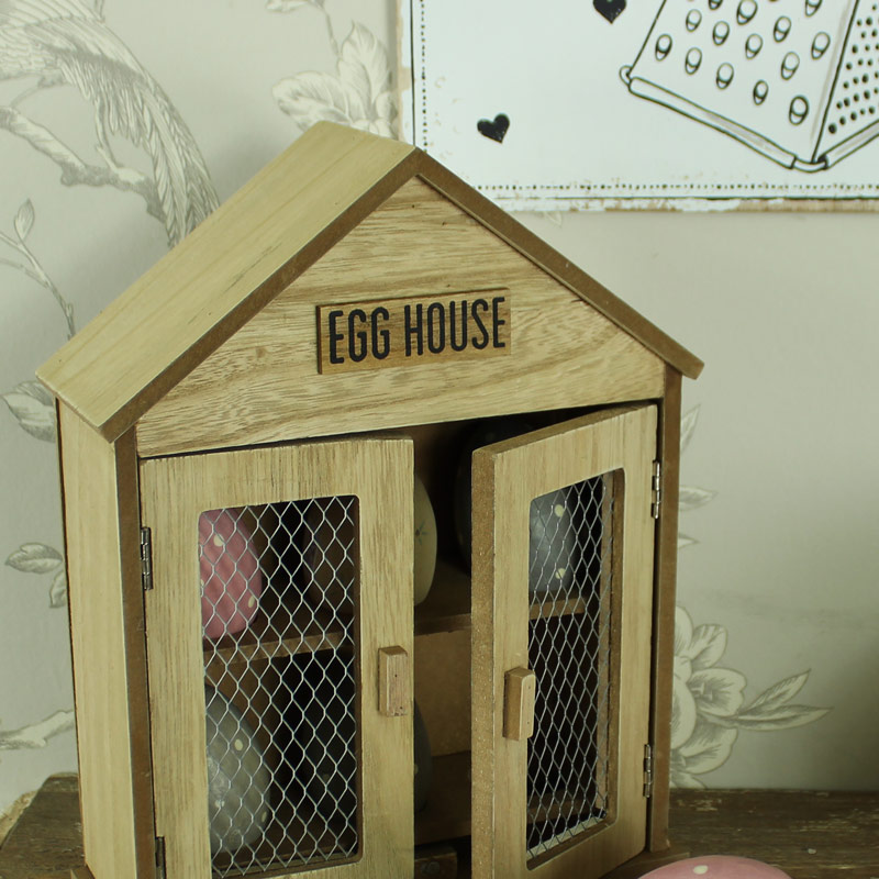 Rustic Egg Storage House