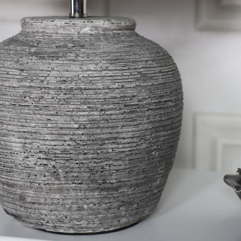 stone base table lamps