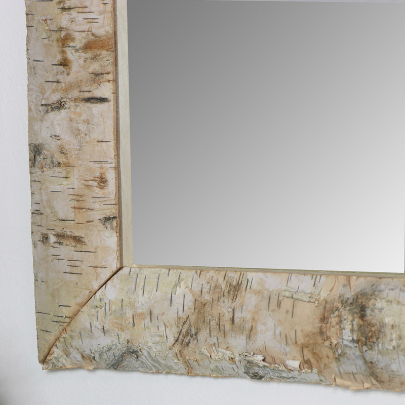 Rustic Wooden Mirror 