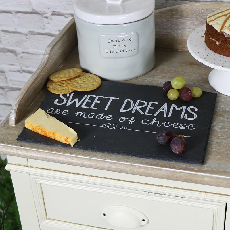 Slate Cheese Board 'Sweet Dreams....'