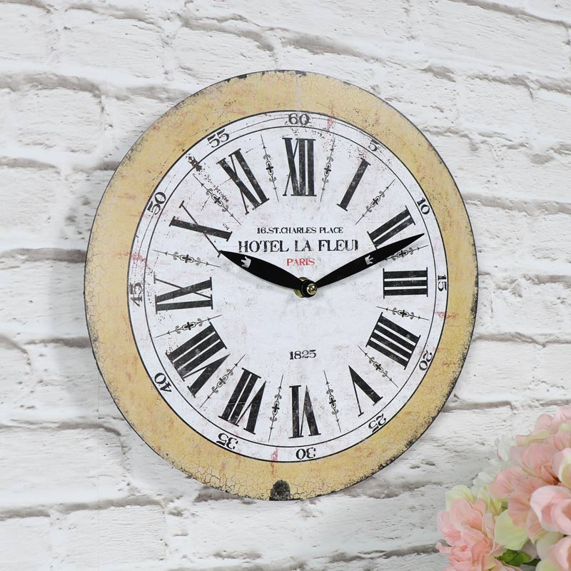 Small Vintage French Wall Clock