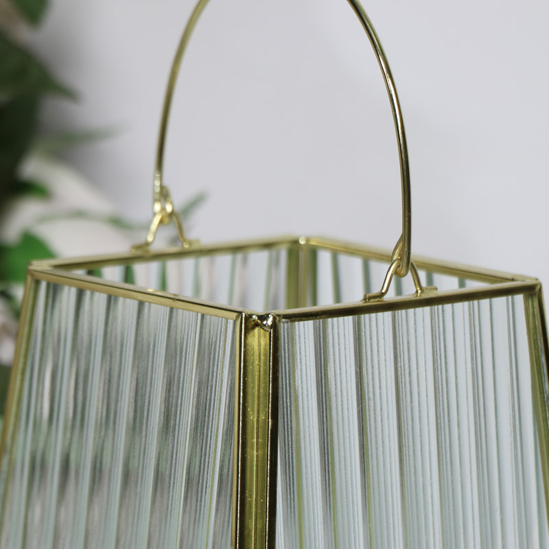 Square Glass Candle Holder