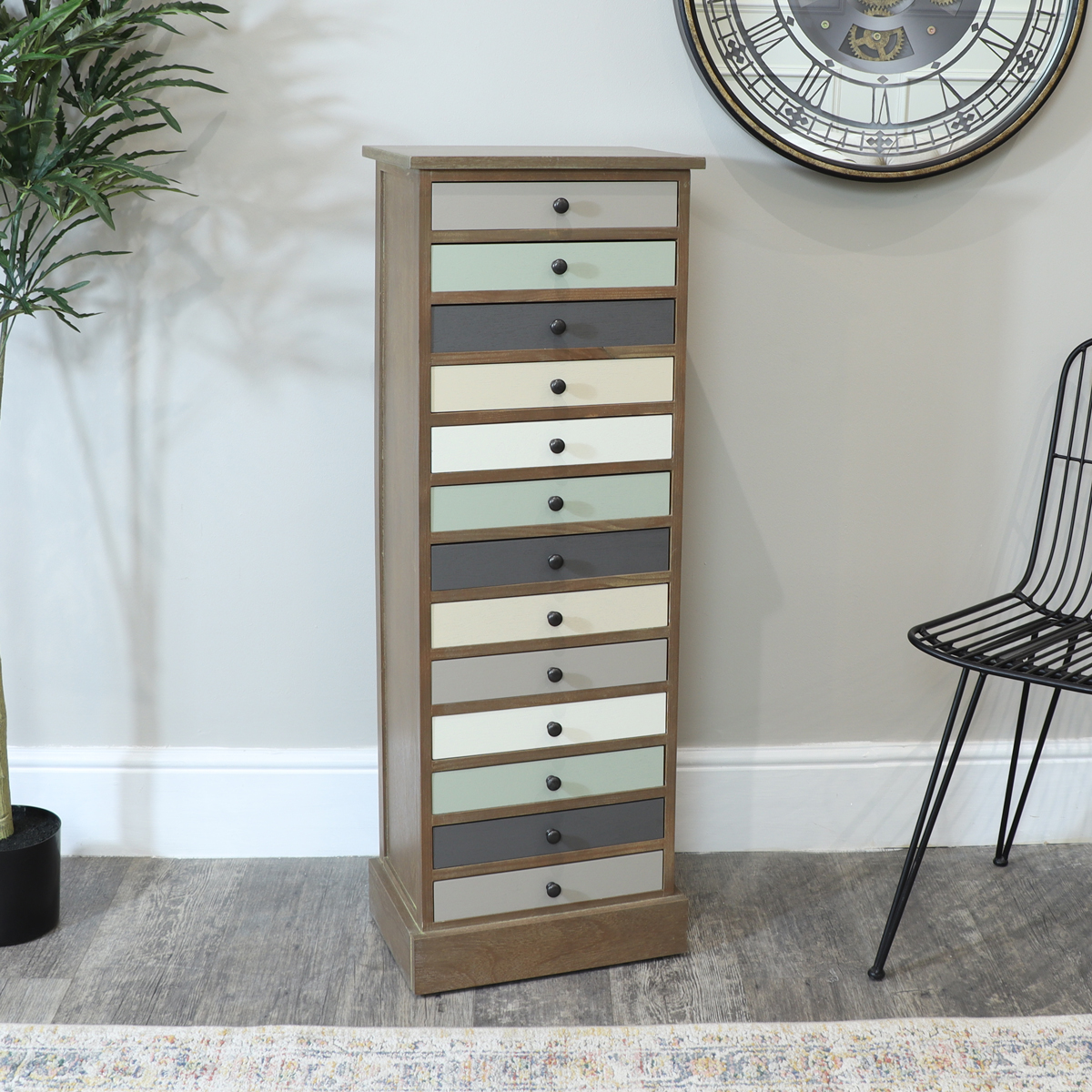 Tall 13 Drawer Chest of Drawers Winchester Range
