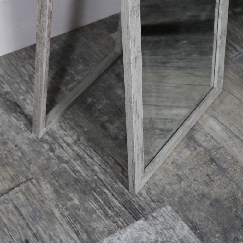 Details About Tall Rustic Grey Floor Standing Cheval Mirror Bedroom Full Length Home Decor