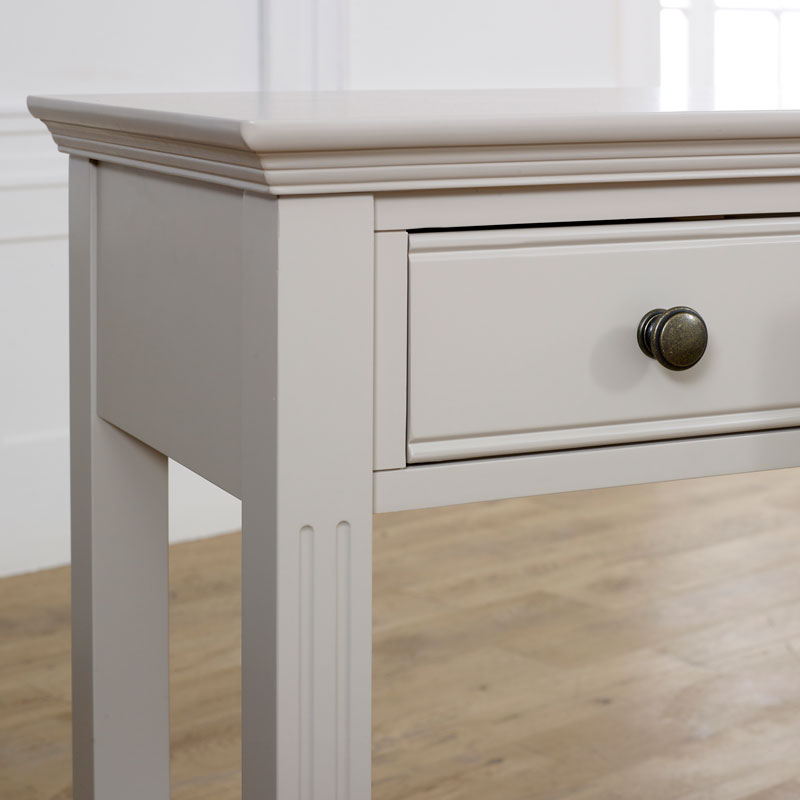 Taupe-Grey Console / Dressing Table - Davenport Taupe-Grey Range