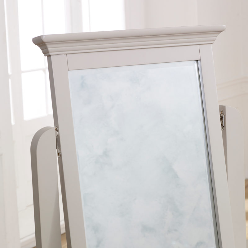 Taupe-Grey Vanity Mirror - Davenport Taupe-Grey Range