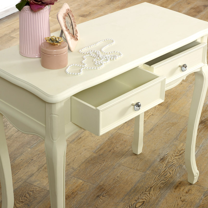 Two Drawer Dressing Table - Elise Cream Range  