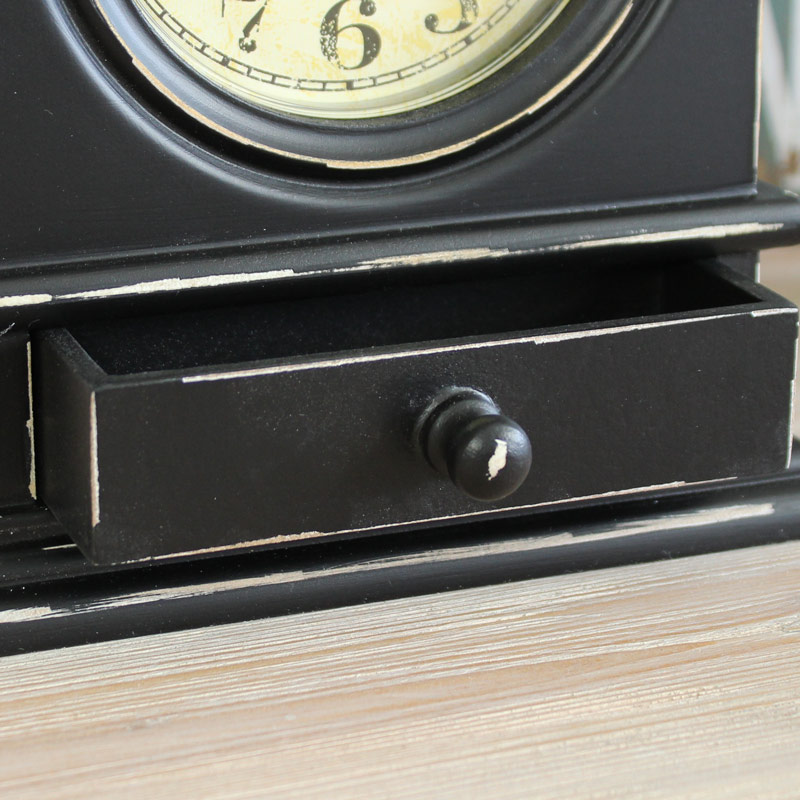 Vintage Wooden Mantle Clock