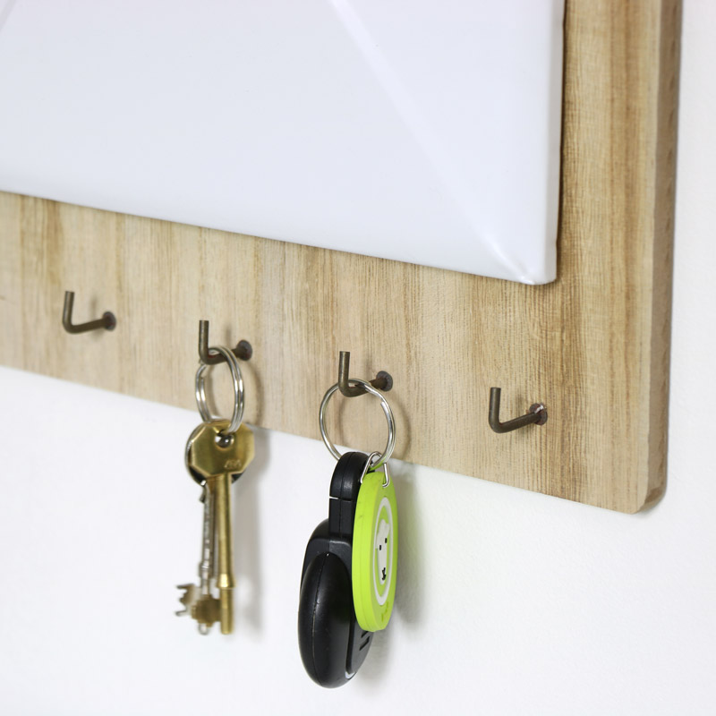 Wall Mounted Keys & Letter Holder