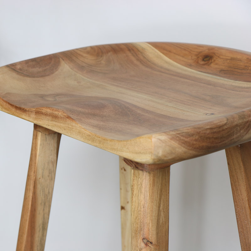 Wooden Bar Stool