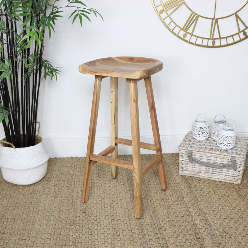 Wooden Bar Stool