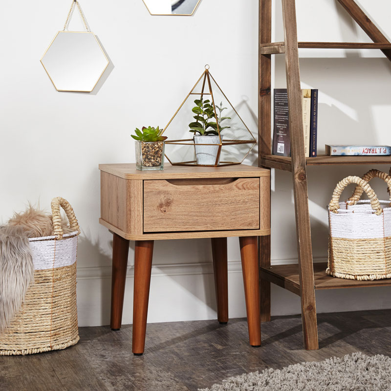 Wooden Bedside Table / Side Table