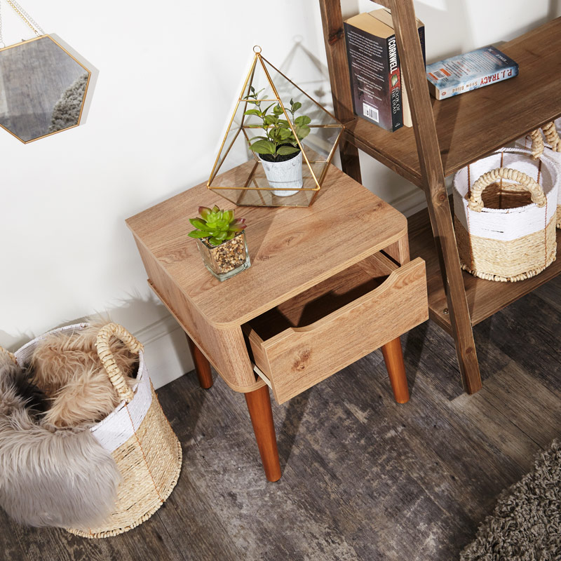 Wooden Bedside Table / Side Table