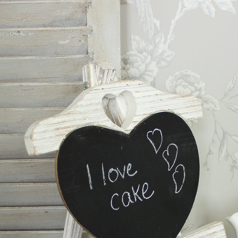 Wooden Heart Chalkboard