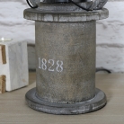 Antique Wooden Miners Lantern Style Table Lamp