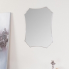 Deco Frameless Bevelled Wall Mirror 38cm x 50cm