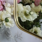 Gold Framed Vintage Wall Mounted Mirror 41cm x 50.5cm