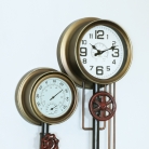 Industrial Pipe Wall Clock
