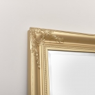 Large Gold Ornate Wall/Floor Mirror 158cm x 78cm