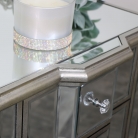 Mirrored Classique - Three Drawer Bedside Chest