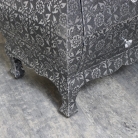 Silver Embossed 8 Drawer Chest of Drawers - Monique Range