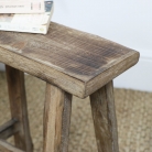 Tall Rustic Wooden Stool