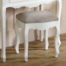 White Dressing Table & Stool Set - Victoria Range