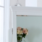 White Dressing Table Vanity Mirror - Newbury White Range