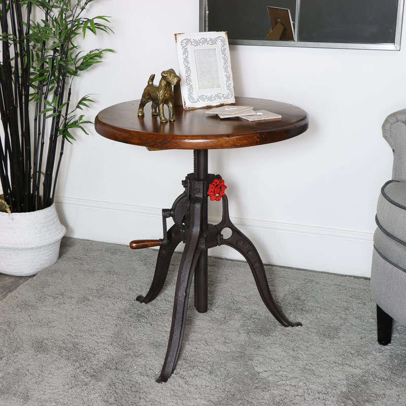Adjustable Wooden Top Bar Table
