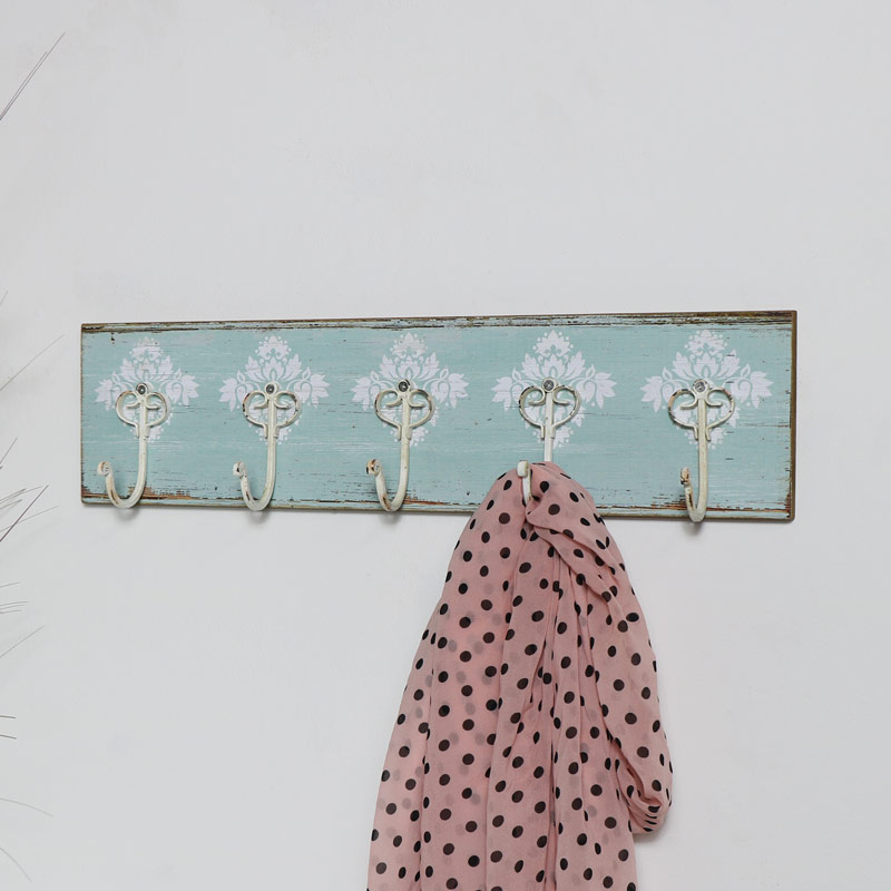 Blue Boho Wall Hooks