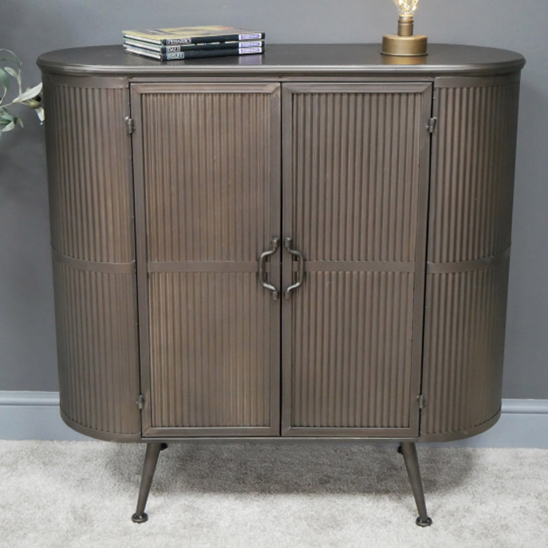 Curved Industrial Storage Cabinet