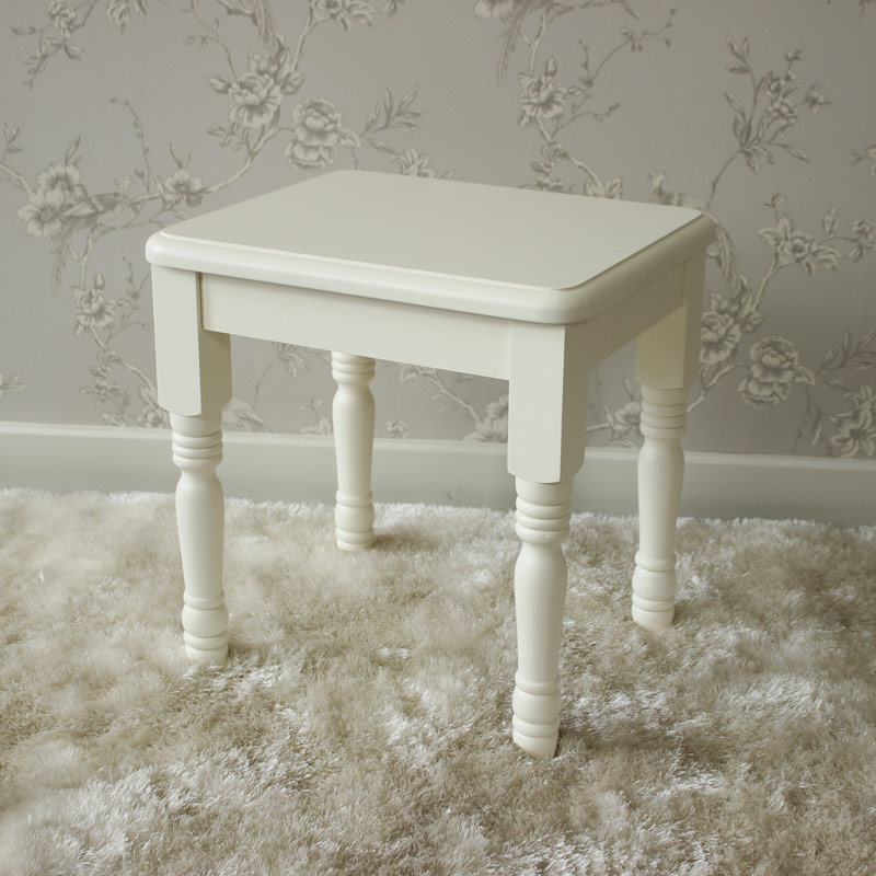 Canterbury Range - Cream Dressing Table Stool