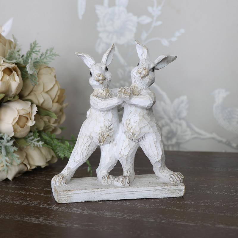 Dancing Bunny Rabbits Ornament