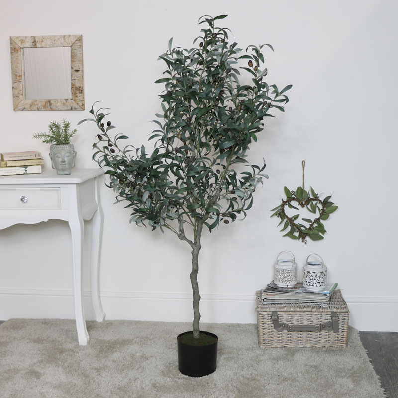 Faux Olive Tree houseplants plant green home decor