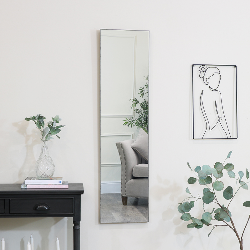 Full Length Wall Mirror 31cm X 121cm, Dining Room Mirrors Uk Furniture