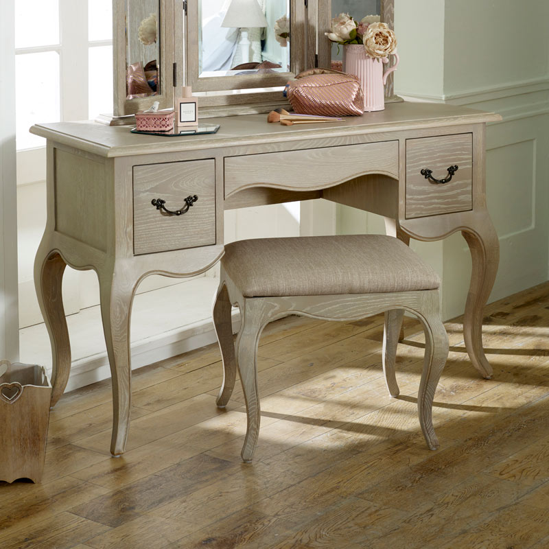 Details About Large French Style Dressing Table Vintage Shabby Chic Bedroom Furniture Vanity