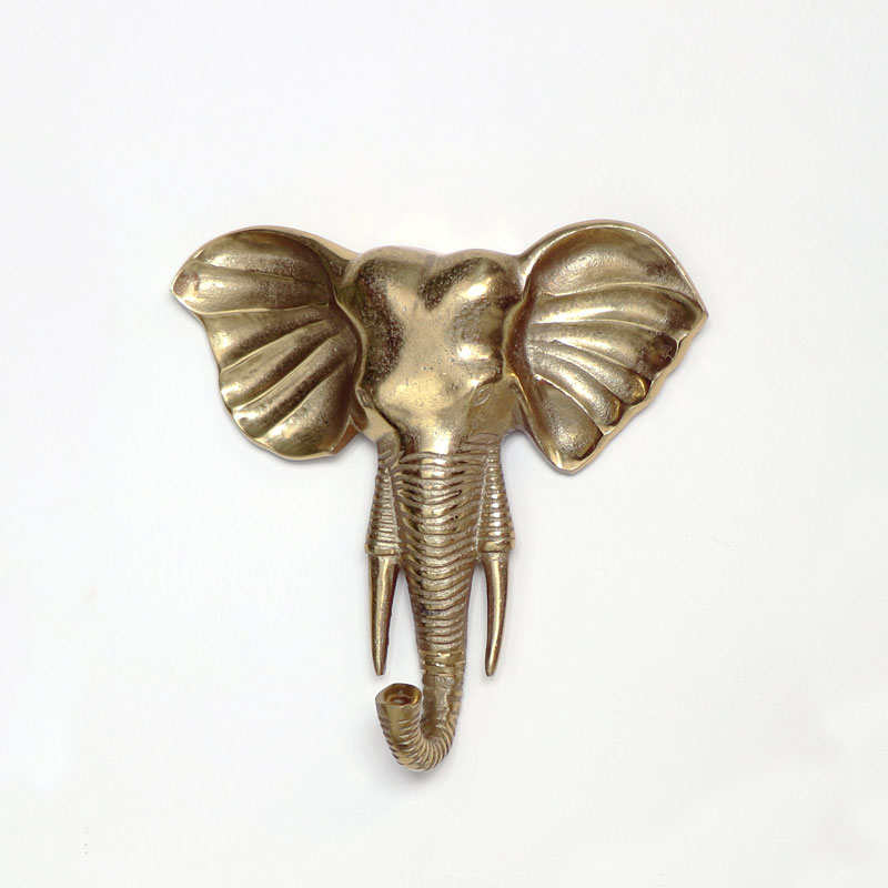 Gold Elephant Wall Hook Decorative Home Decor Accessories Hallway Coat Hook Gift Ebay