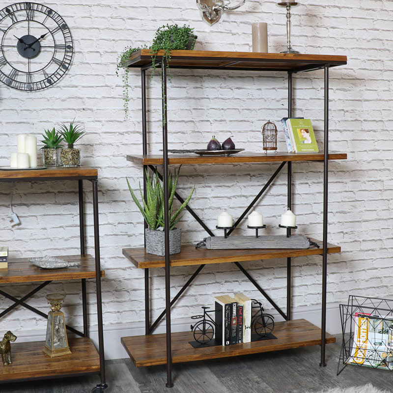 Large Industrial Shelving Unit, Industrial Style Shelving Unit With Drawers