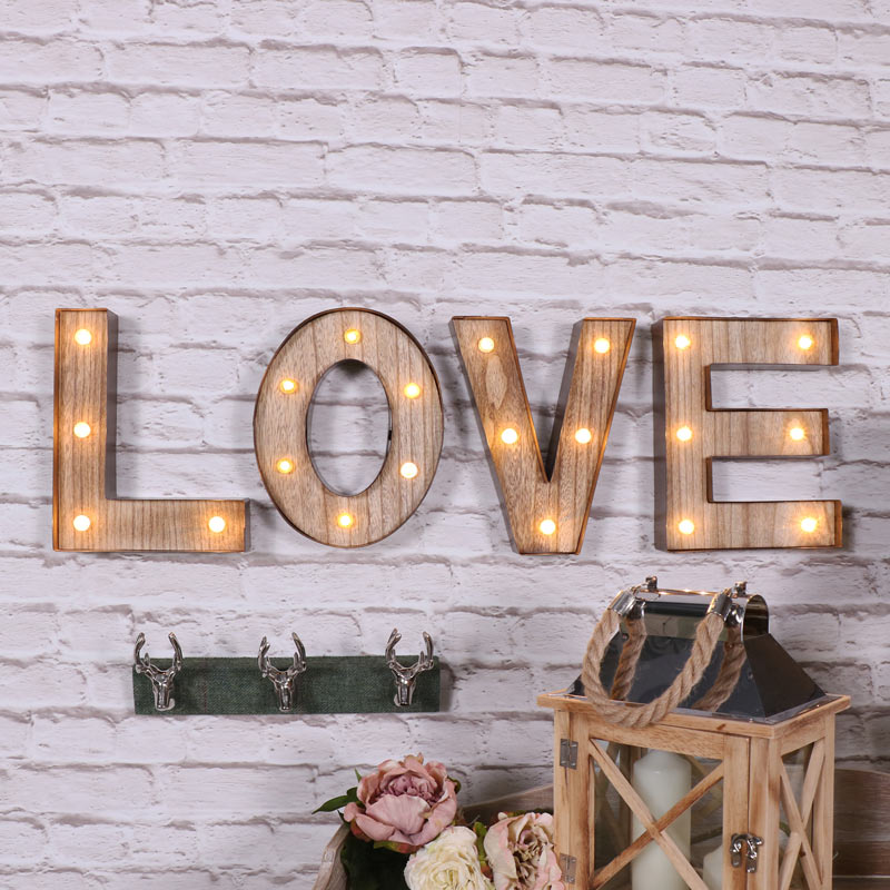 Light Up LOVE Letters 