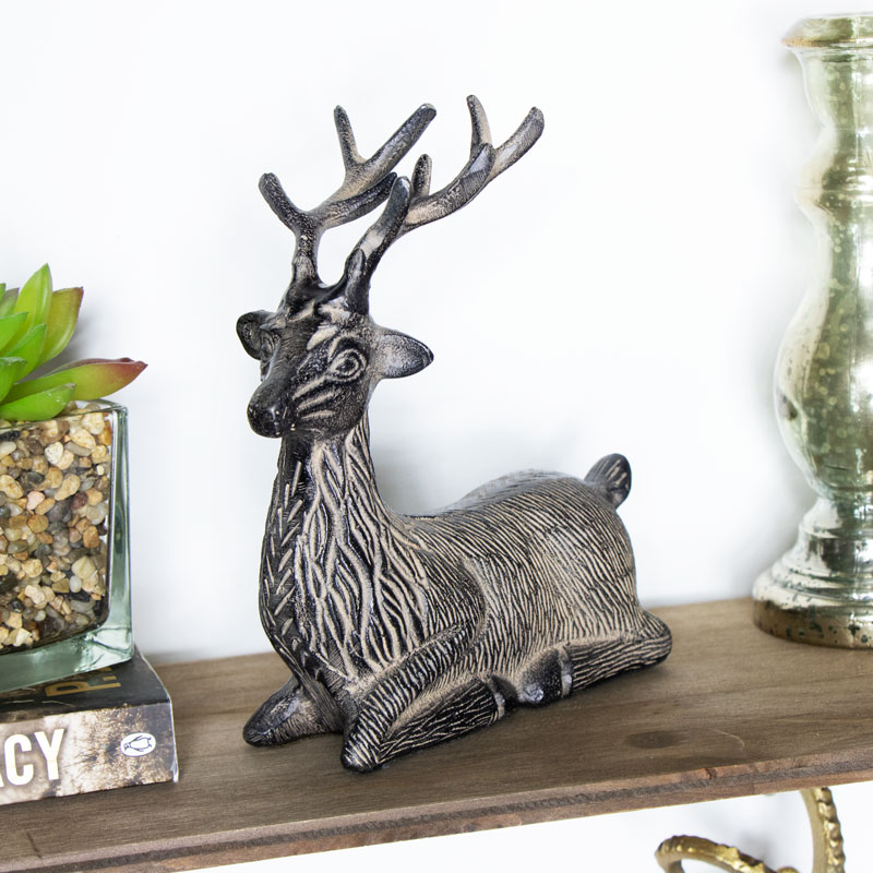 Resting Highland Stag Ornament