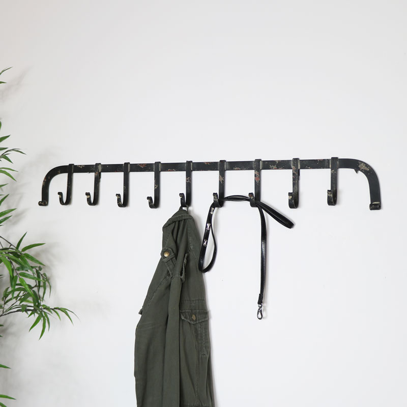 Rustic Metal Wall Hooks