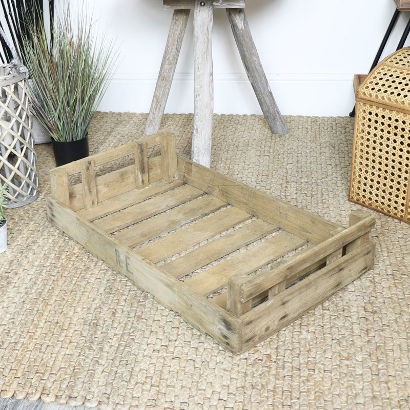Rustic Wooden Serving Tray