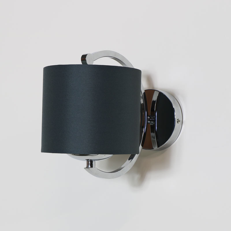 Silver Metal Wall Light