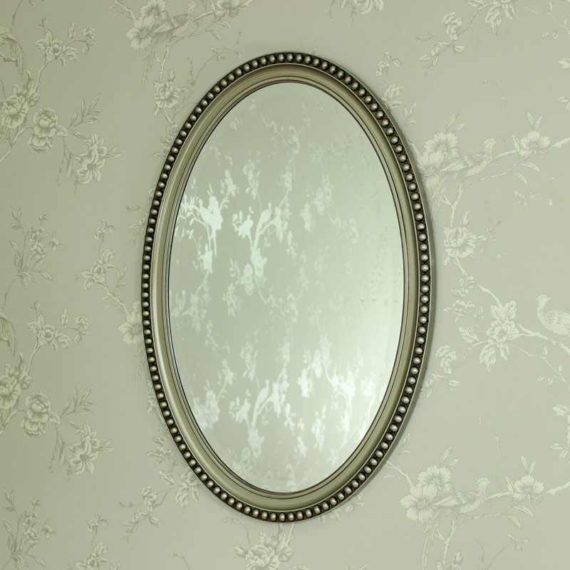 Champagne Oval Wall Mirror Champagne Oval Wall Mirror, Small Oval Wall Mirrors Uk
