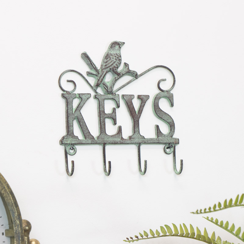 Vintage Wall Mounted Key Hooks