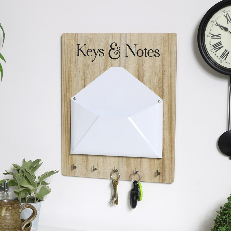 Wall Mounted Keys Letter Holder