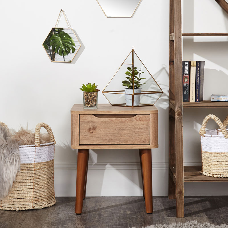 Wooden Bedside Table / Side Table