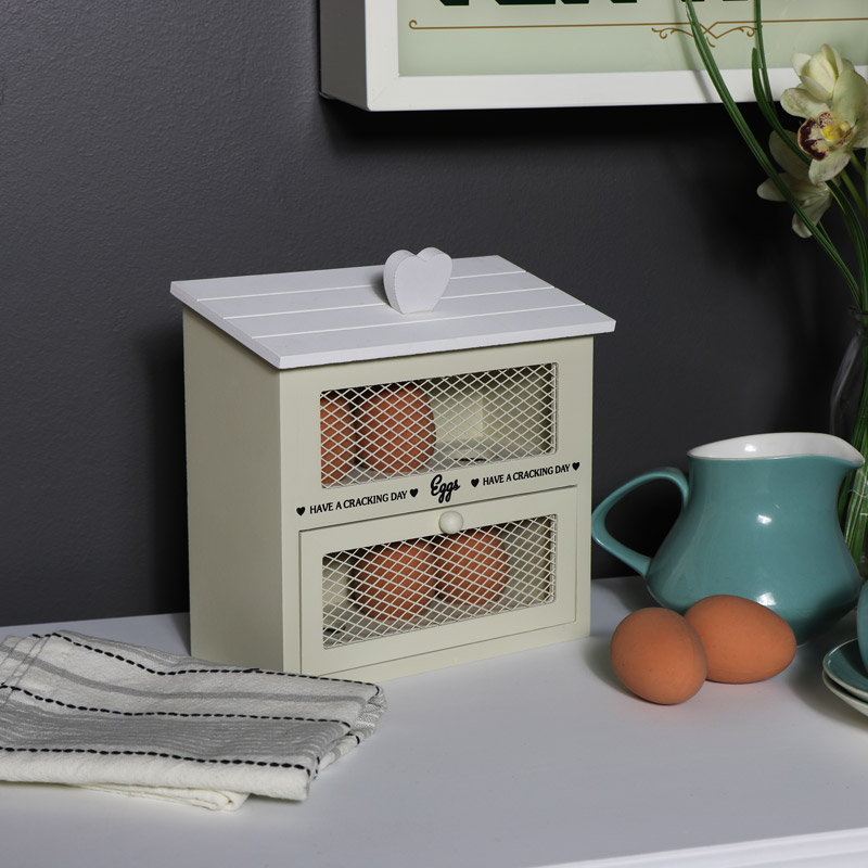 Wooden Egg Box Cabinet
