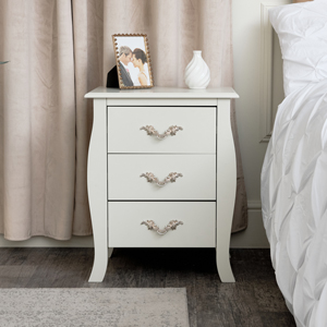 3 Drawer Bedside Table