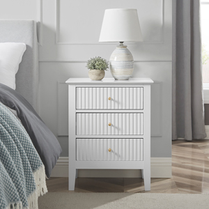 3 Drawer Bedside Table